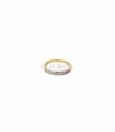 ANILLO ORO BICOLOR 18KT CON CIRCONITAS