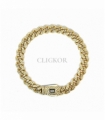 PULSERA MONACO ORO 18KT CON RELIEVE