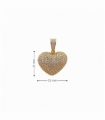 COLGANTE ORO 18KT CORAZON DE CIRCONITAS