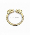 PULSERA BICOLOR ORO 18K ELEFANTE