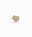 SELLO ORO 18KT CORAZON CON CIRCONITAS