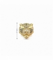 SELLO ORO 18KT TIGRE CIRCONITAS