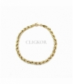 PULSERA CORDON ORO 18KT