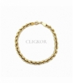 PULSERA CORDON ORO 18KT