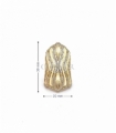 ANILLO ORO 18KT CIRCONITAS