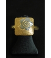 ANILLO MUJER ORO 18KT FLOR