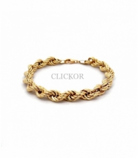 PULSERA CORDON ORO 18KT