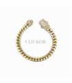 PULSERA CUBANA ORO 18KT