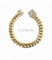 PULSERA CUBANA ORO 18KT