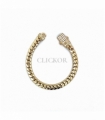 PULSERA CUBANA ORO 18KT