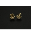 PENDIENTES ORO AMARILLO 18KT