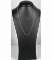 COLLAR ORO 18KT CORAZON CHAPA