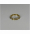 ANILLO MUJER ORO 18KT ENTERA CIRCONITAS