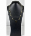 COLLAR ORO 18KT 7 CORAZON