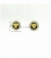 PENDIENTES ORO 18KT MEDUSA CIRCONITAS