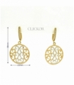 PENDIENTES BICOLOR ORO 18KT CIRCONITAS