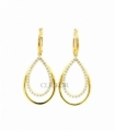 PENDIENTES ORO 18KT CIRCONITAS