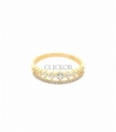 ANILLO ORO 18KT CIRCONITAS