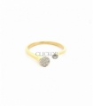 ANILLO ORO 18KT CIRCONITAS