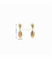 PENDIENTES ORO 18KT CIERRE PRESION