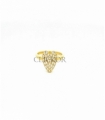 ANILLO ORO 18KT CORAZON CIRCONITAS