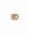 SELLO ORO BICOLOR 18KT CIRCONITA