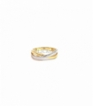 ANILLO ORO 18KT BICOLOR HUECO