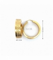 CRIOLLAS ORO 18KT GRECA