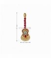 COLGANTE ORO 18KT GUITARRA CIRCONITAS