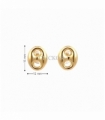 PENDIENTES ORO 18KT GRANO DE CAFE