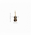 COLGANTE ORO 18KT VIOLIN