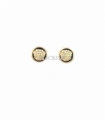 PENDIENTES ORO 18KT MEDUSA PIEDRA ONIX