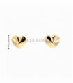 PENDIENTES ORO 18KT CORAZON