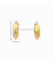 CRIOLLAS ORO 18KT GRECAS