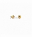 PENDIENTES ORO 18KT MEDUSA