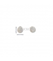 PENDIENTES BRIANTE ORO BLANCO 18KT 0.54C