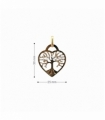 COLGANTE ORO 18KT CORAZON CON ARBOL