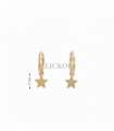 CRIOLLAS ORO 18KT CON ESTRELLAS