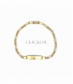 PULSERA NO ME OLVIDES 3x1 ORO 18KT