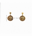 PENDIENTES ORO 18KT MEDUSA CIRCONITAS