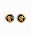 PENDIENTES ORO 18KT MEDUSA GRECA