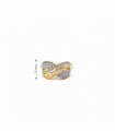 ANILLO MODERNO ORO 18KT GRECO CIRCONITAS