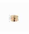 ANILLO MODERNO ORO 18KT