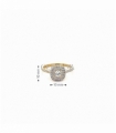 ANILLO ORO 18KT CIRCONITAS