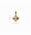 COLGANTE ORO 18KT TREBOL