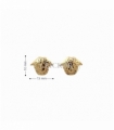 PENDIENTES ORO 18KT MEDUSA