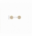 PENDIENTES ORO 18KT CON CIRCONITAS