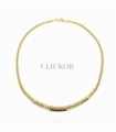 COLLAR MODERNO ORO 18KT