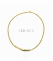 COLLAR MODERNO ORO 18KT