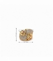 ANILLO ORO 18KT CIRCONITAS